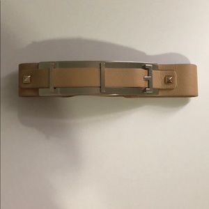 Marciano karli stretch waste beige belt size xs/s